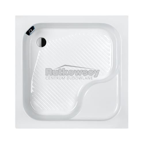 Brodzik kwadratowy SANPLAST Bzs/CL 90x90x28+ST3 bi